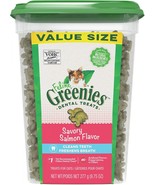 Greenies Feline Natural Dental Treats Tempting Salmon Flavor 9.75 oz - $76.82