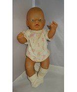 Baby Born CE Zapf Creation 17" Swim Baby Doll Eat Drink and Wet Original Clothes - $29.00