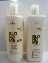 Schwarzkopf Blonde Me Crystal Transparent Gel Bleach System Developer 6%/ 20 Vol - $17.77