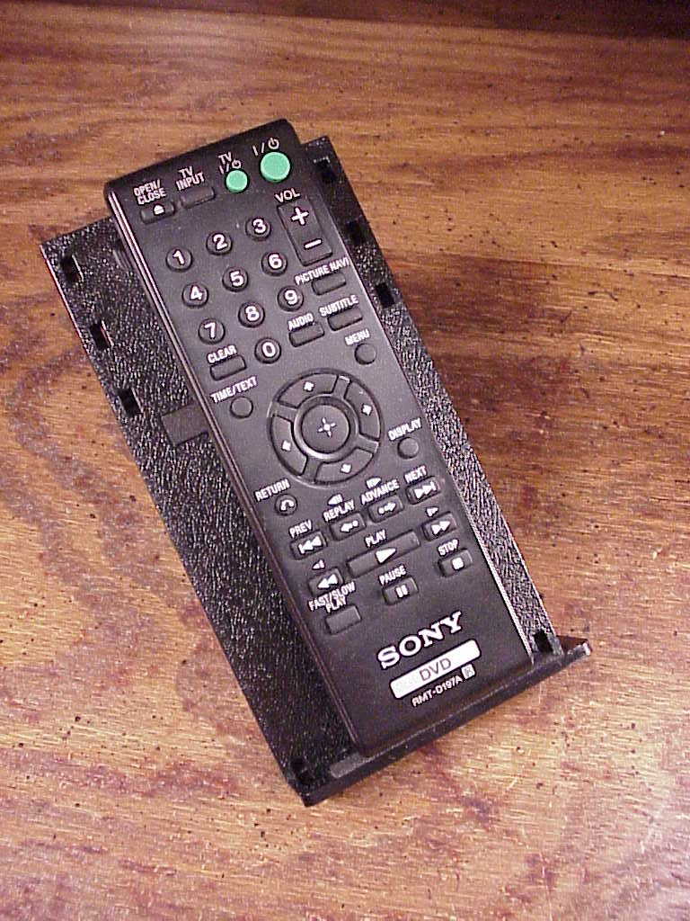 Sony RMTD197A DVD Player Remote Control, used, cleaned, tested
