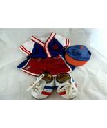 Build a Bear Clothes NBL Basketball Uniform Top Pants Hat Shoes - $12.86