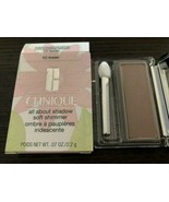 CLINIQUE ALL ABOUT SHADOW SOFT SHIMMER EYE SHADOW ~ 1C FOXIER ~ - $24.99