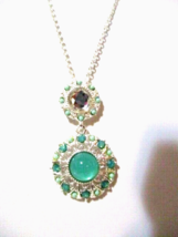 Avon Steele Magnolias Long Necklace (Silvertone) "Rare" ~ New Sealed!!! - $18.52