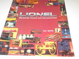 LIONEL TRAINS- 1978 MPC 0/027 SCALE CATALOG- NEW - H37 - $4.70