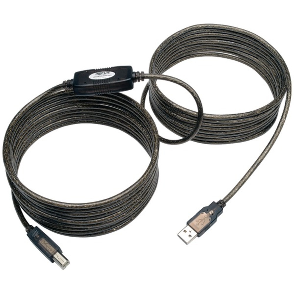 Tripp Lite N002-001-GY 1ft Cat5e 350MHz Molded Cable RJ45 M//M Gray Retail