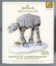 Star Wars Imperial AT-AT Walker and Rebel Snowspeeder Hallmark Keepsake Holiday  - $106.70