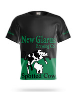 New Glarus   Beer Logo Black Short Sleeve  T-Shirt Gift New Fashion  - $31.99
