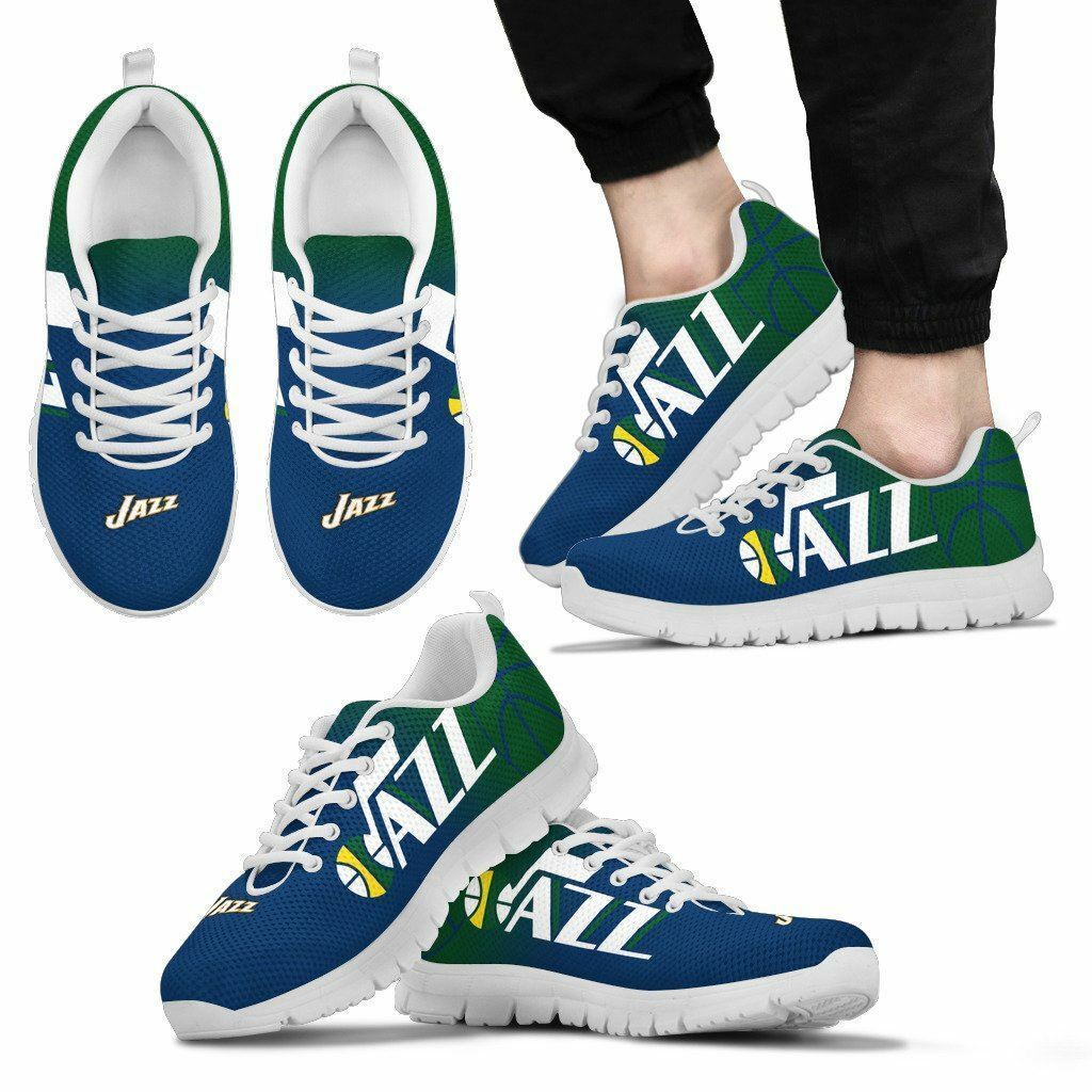 shoes custom utah Sneakers Jazz Utah Unofficial Shoes Running Custom Fan