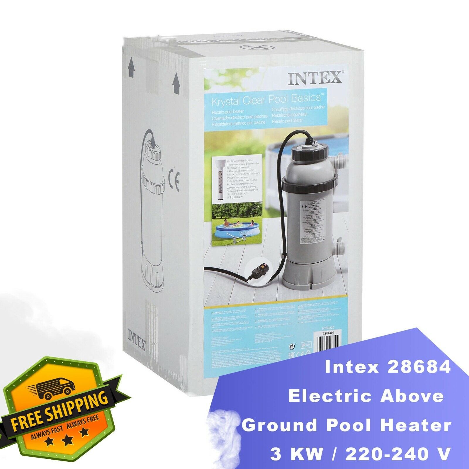 intex above ground pool heaters