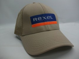 Rexel Hat Beige Hook Loop Trucker Cap - $15.95