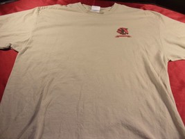 Rare U.S. Army 687TH Engineer Comapny 46TH Battalion Ft Polk, La Tan Shirt Xl - $55.75