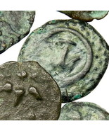 GENUINE Widow&#39;s Mite of Bible, Jesus Christ. Ancient Holy Land coin Jeru... - $40.46