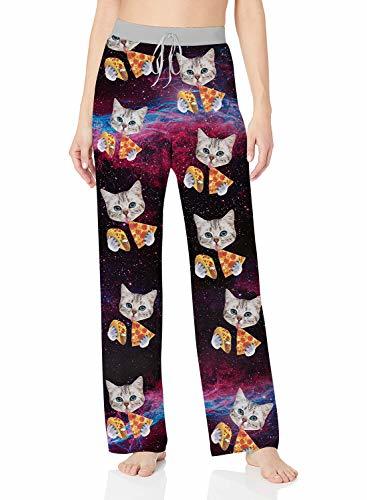 ALISISTER Cat Lounge Pants for Women Palazzo Lounge Pants Novelty ...