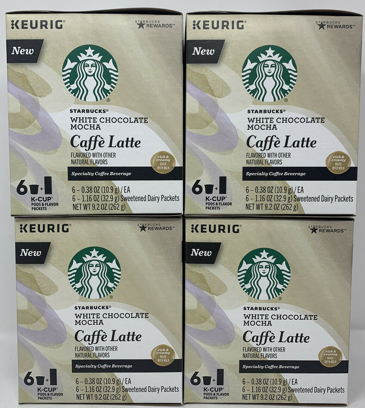STARBUCKS White Chocolate Mocha Caffe 