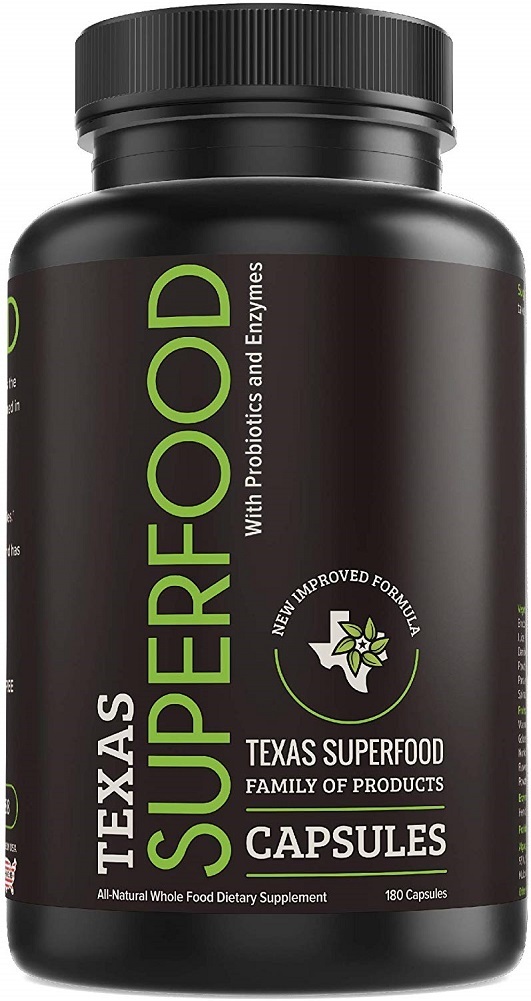 Texas SuperFood - Original Superfood Capsules, Superfood Reds and Greens