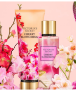 Victoria&#39;s Secret Cherry Blossoming Fragrance Lotion + Fragrance Mist Du... - $39.95