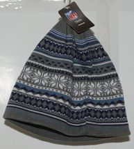 Reebok Team Apparel NFL Licensed Los Angeles Chargers Gray Cuffless Knit Hat image 2
