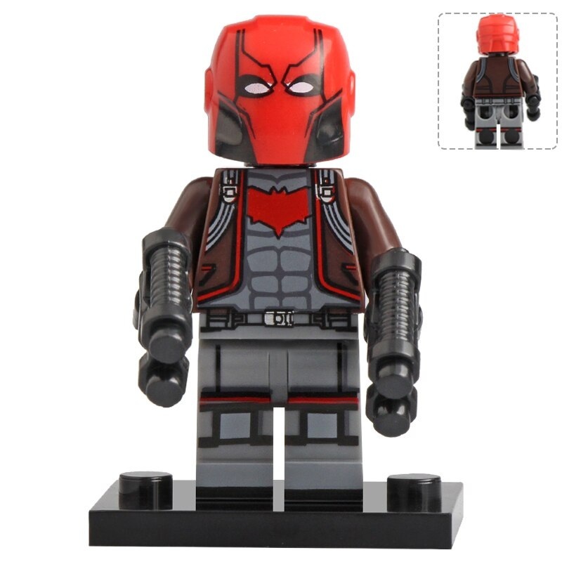 Red Hood (Jason Todd) DC Villains Batman Lego Minifigures Block Toy ...