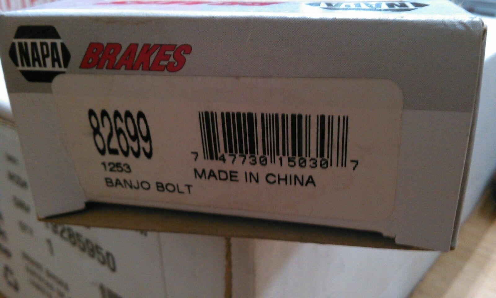 NAPA 82699 BANJO BOLT FOR BRAKE HOSE Car & Truck Parts & Accessories