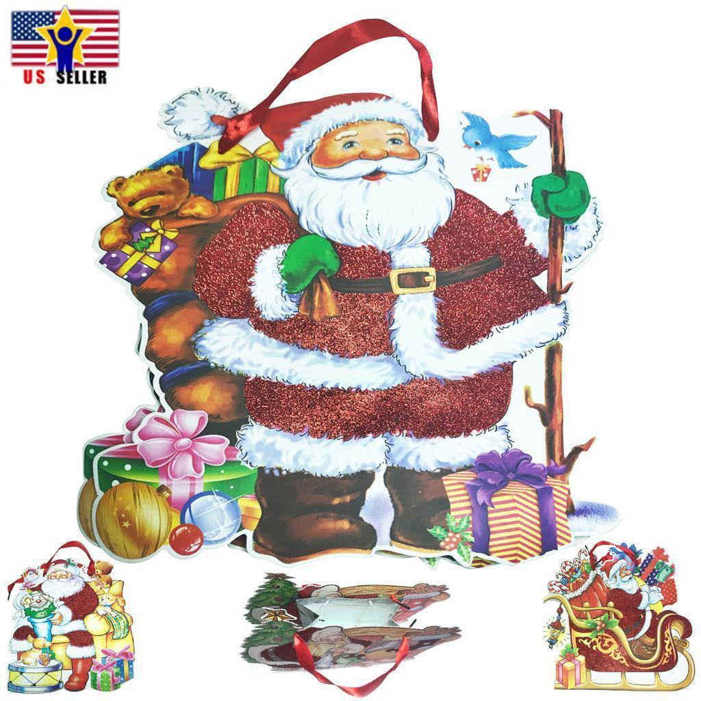 Rudolph Santa Snowman Reindeer Christmas Xmas GIFT Wrap Paper BAG Tote Shopper