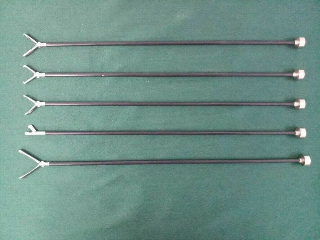 Laparoscopic Tenaculum Atraumatic Grasper Inserts Forceps Allis Clamp