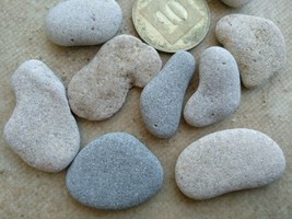 10 small Beach Natural Pebbles Pumice Stone Rock from Israel 