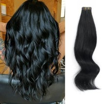 ABH AmazingBeauty Hair Semi-Permanent Pre-taped Black Tape Hair Real - $62.36