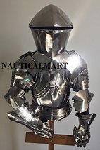 NauticalMart Medieval Reenactment Half Suit of Armor Halloween Armor Costume 