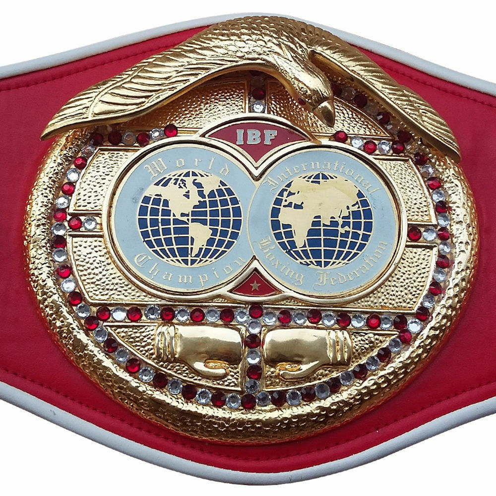 IBF Boxing Mini Championship Belt Synthetic Leather - Boxing