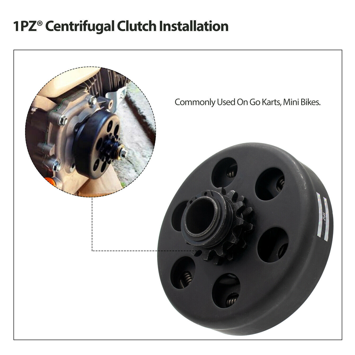 Predator Engine 212cc HF Go kart Centrifugal Clutch 3/4" BORE 12 tooth