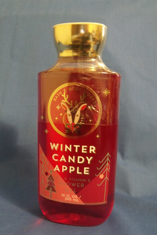 Bath and Body Works New Winter Candy Apple Shower Gel 10 oz