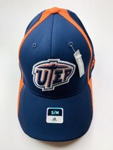 Adidas UTEP Texas EL-PASO S/M Climalite Stretch Flex Fit Hat Weld One New Blue - $15.44