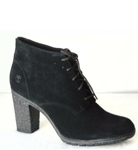 Timberland Women's Tillston Chukka High Heel Boots Style A1HTT Black ...