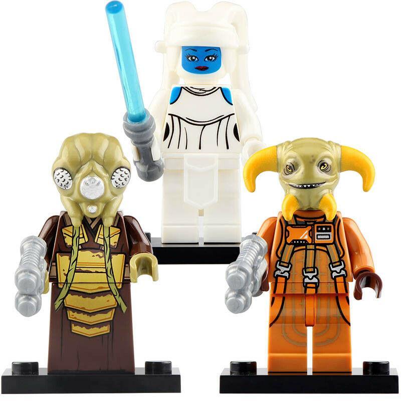 3Pcs/set Zuckuss Aayla Secura Boolio - Star Wars Minifigures Building ...