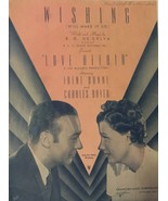 WISHING WILL MAKE IT SO Sheet Music (fr.Love Affair) 1939 - EXC by B.G.D... - $24.63