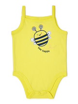 Garanimals Baby Girls&#39; Yellow Bee Cami Bodysuit, 18 Months - $16.99