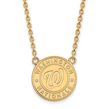 SS w/GP MLB  Washington Nationals Large Logo Pendant w/Necklace - $102.27