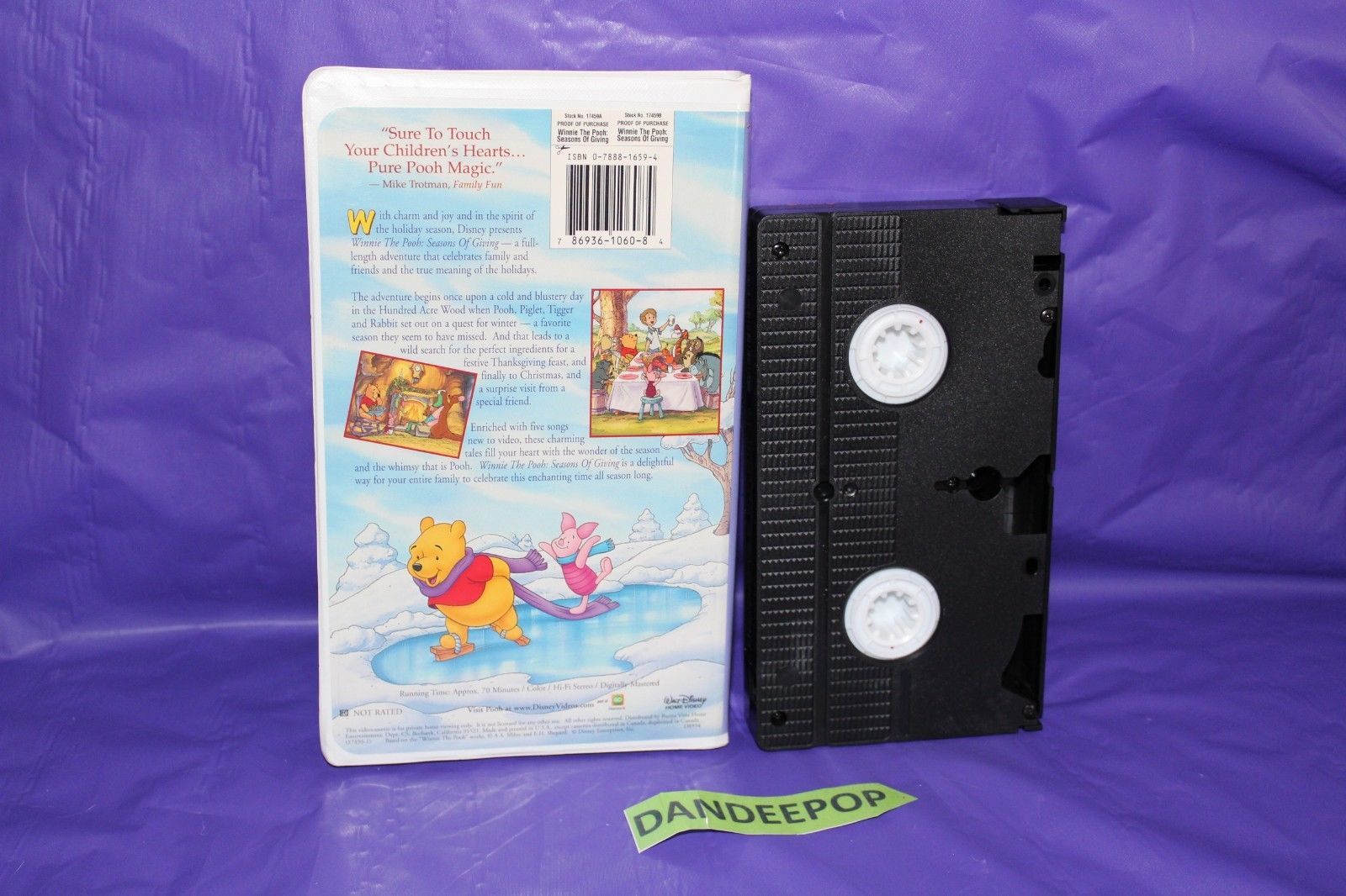 Winnie the Pooh - Seasons of Giving (VHS, 1999, Clamshell) - VHS Tapes