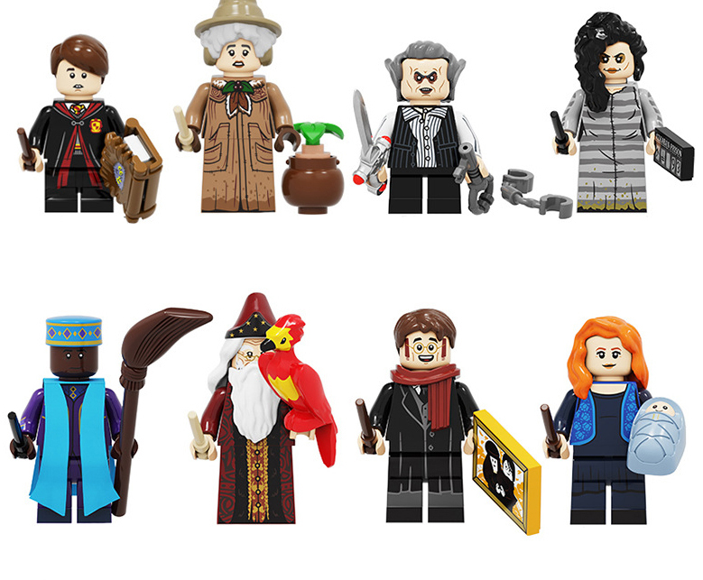 Magic Word Mysterious Harry Potter Series 8 Minifigure Building Blocks Toy