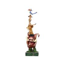 Jim Shore Lion King Stacked Characters "Balance of Nature " Pumba, Simba & Timon image 4