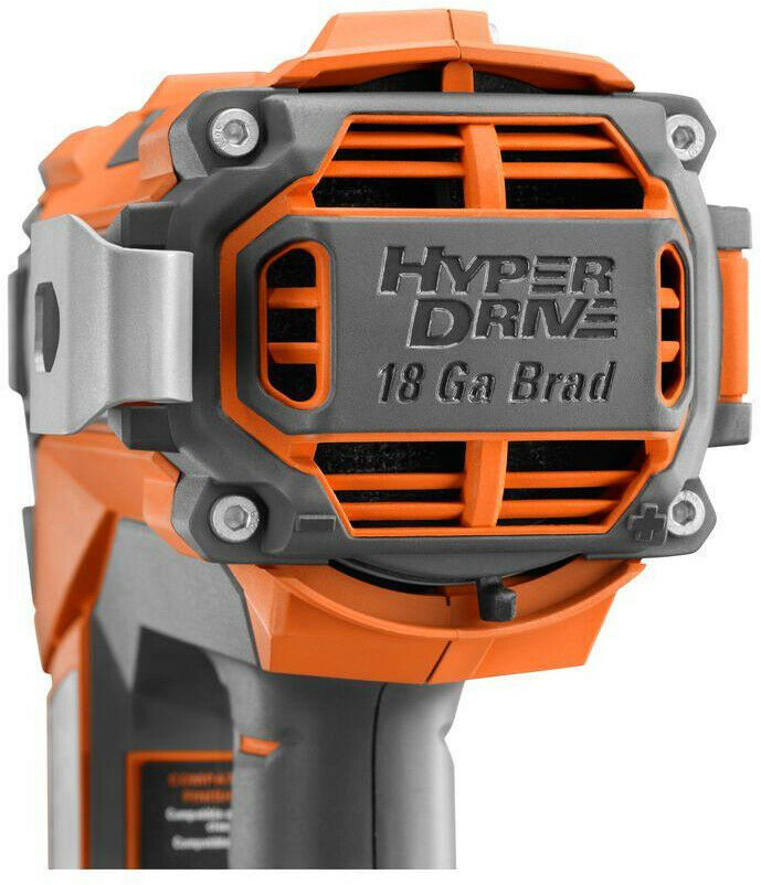 RIDGID Cordless Brad Nailer 21/8 in. 18Volt LithiumIon 18Gauge