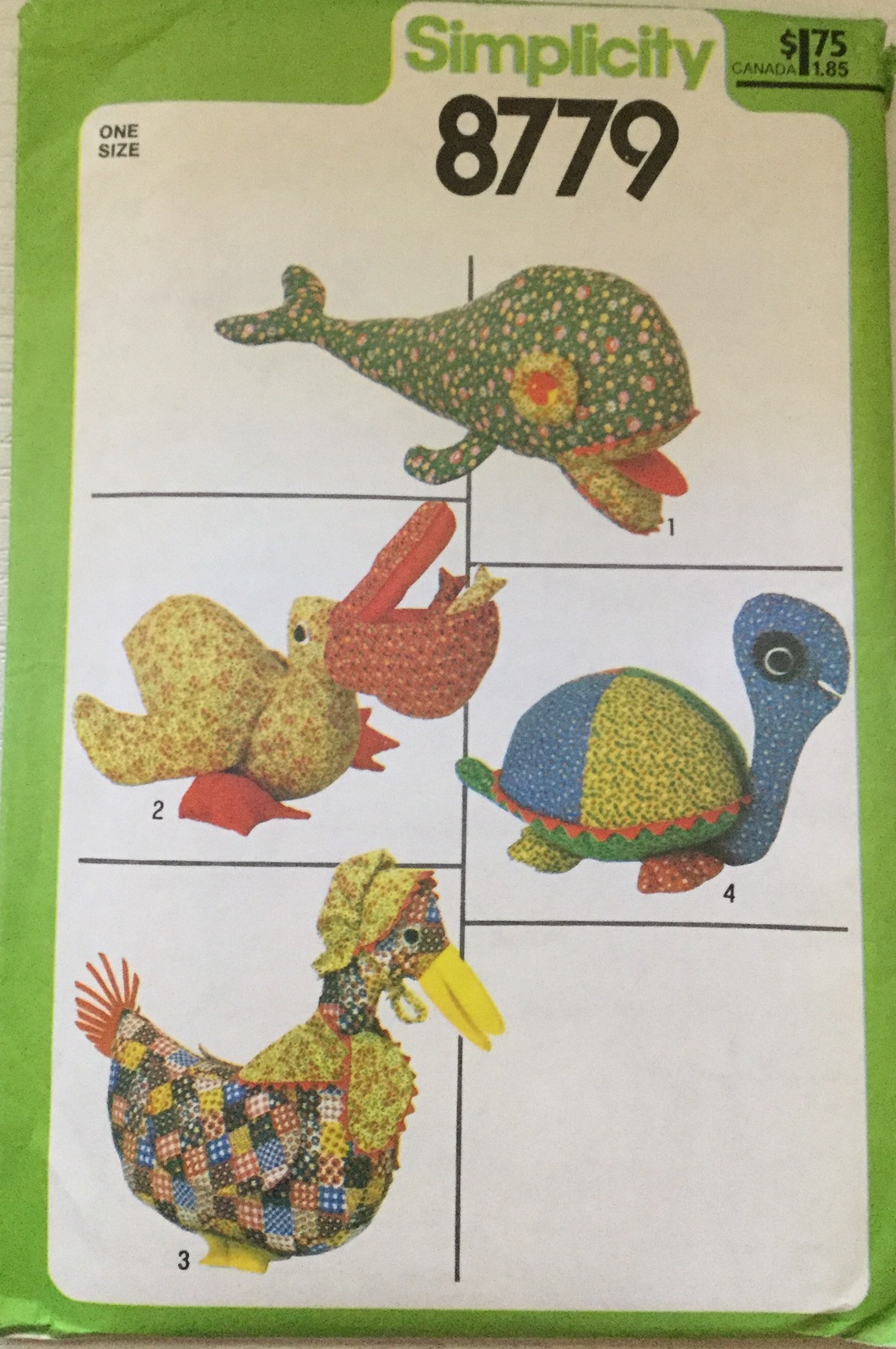 stuffed goose sewing pattern