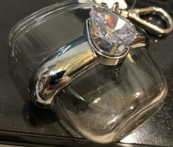 Bath Body Works Diamond Pear Shape Engagement Ring Pocket. Bac Holder Case - $12.77