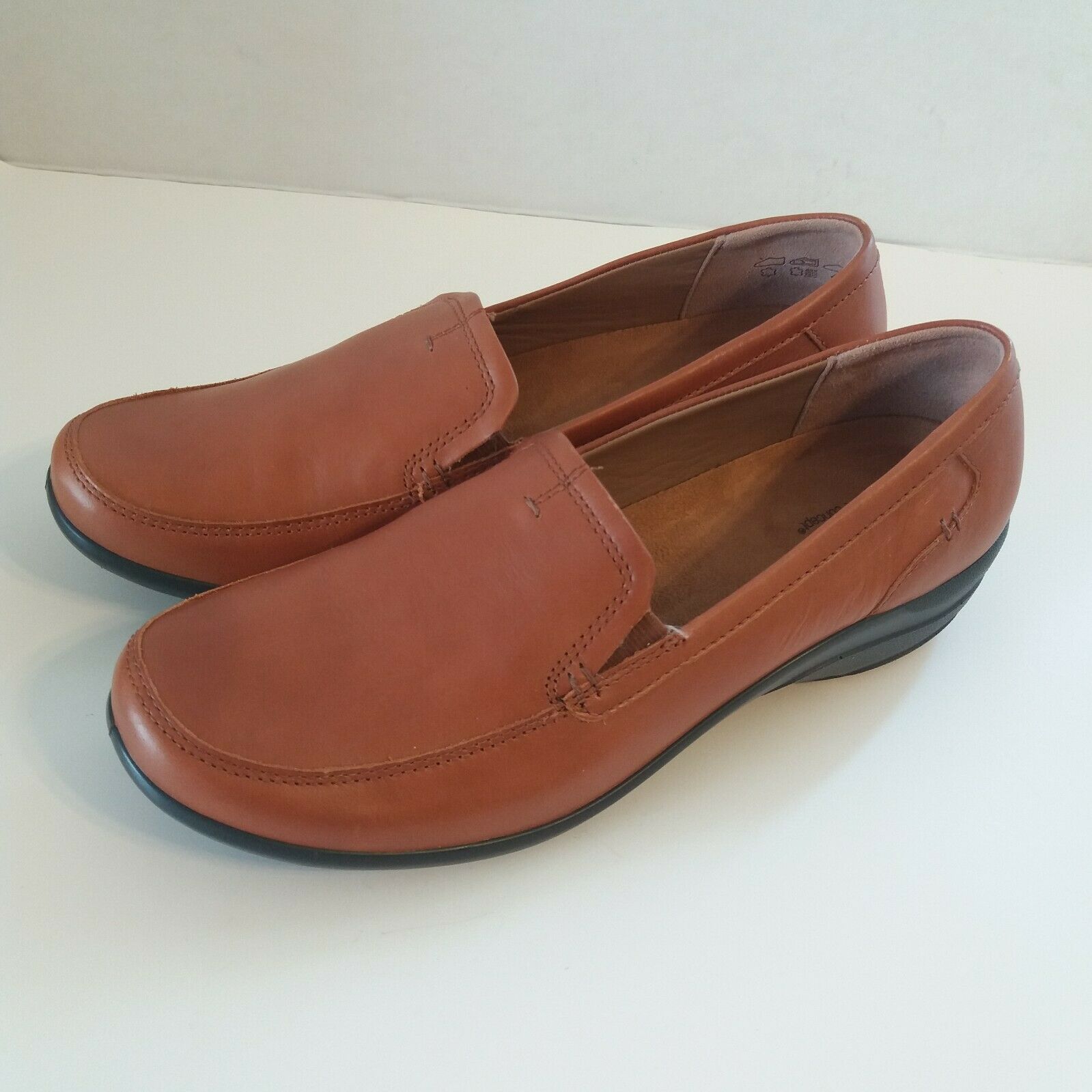 NWOT Hotter Envy Women Loafers Shoes Leather Size 9 1/2 Made in England ...