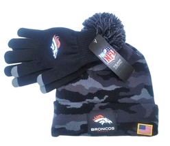 Denver Broncos NFL Premium Man Camo Cuffed Knit Winter Hat - $34.83