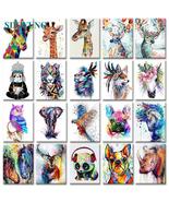 SDOYUNO 40x50cm Frameless Painting By Numbers Animals On Canvas Pictures By Numb - $8.30
