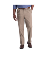 Haggar Iron Free Premium Khaki Classic Fit Pleated Pants Size 40&quot;W X 34&quot;... - $29.99