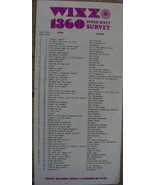 WIXZ radio Pittsburgh Super 60 Survey Week of OCTOBER  1969 Thunderclap ... - $19.99