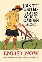 Join the United States School Garden Army 20 x 30 Poster - $25.98