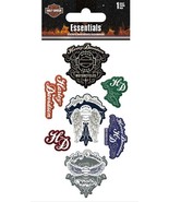 SandyLion Essentials, Harley Davidson Emblem and Brand 3D Stickers - 7 pcs - $5.59
